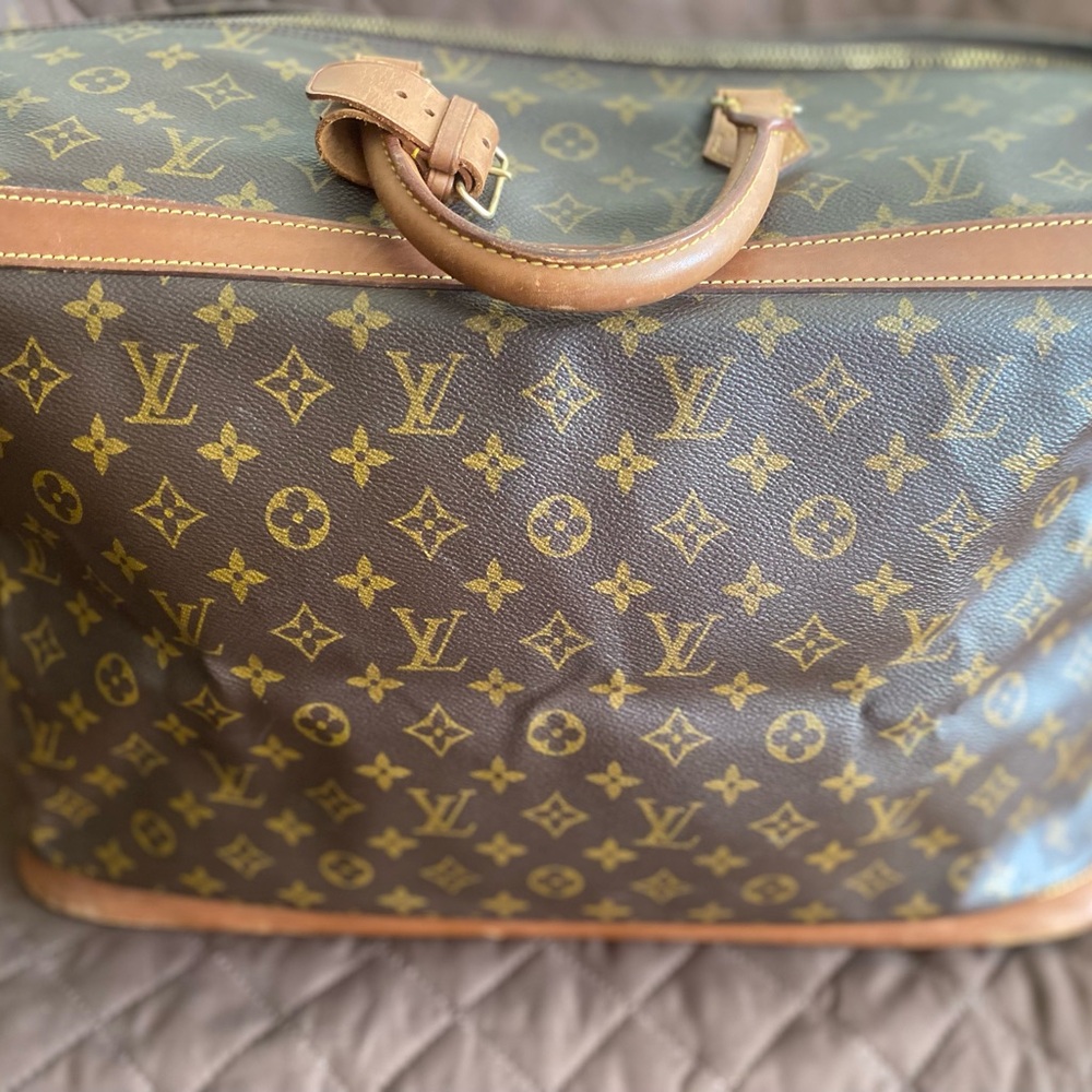 Louis Vuitton Brown Travel Luggage Bag